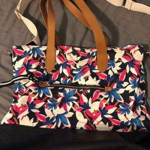 a new day Floral Tote
